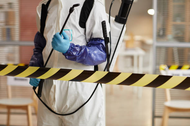 Professional Unattended Death Cleanup technician working in Farmdale, OH